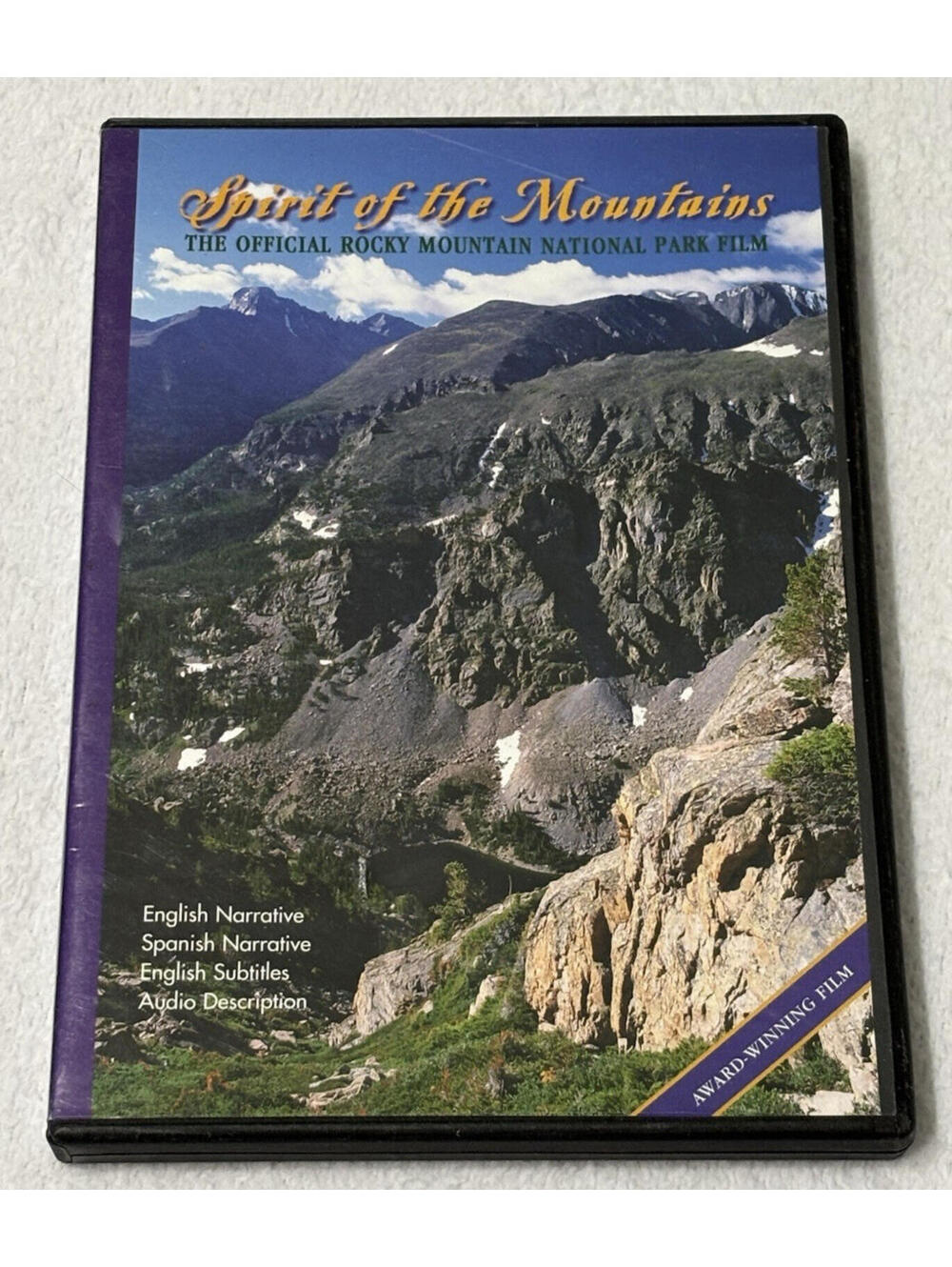 Spirit of the Mountains: The Official Rocky Mountain National Park Film (DVD)